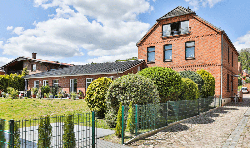 Haus mit Garten